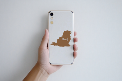 Personalized Pomeranian Vinyl Sticker, Customized with Your Dog's Name